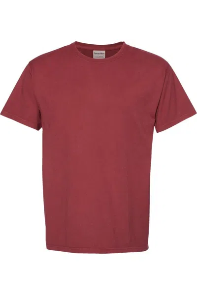 Comfortwash By Hanes Garment-dyed T-shirt In Red