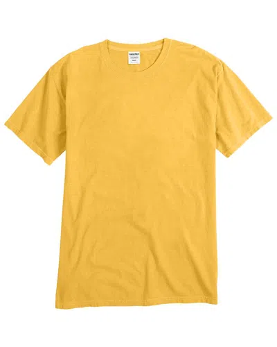 Comfortwash By Hanes Garment-dyed T-shirt In Yellow
