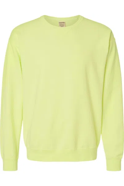 Comfortwash By Hanes Garment-dyed Unisex Crewneck Sweatshirt In Multi