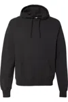 Comfortwash By Hanes Garment-dyed Unisex Hooded Sweatshirt In Black
