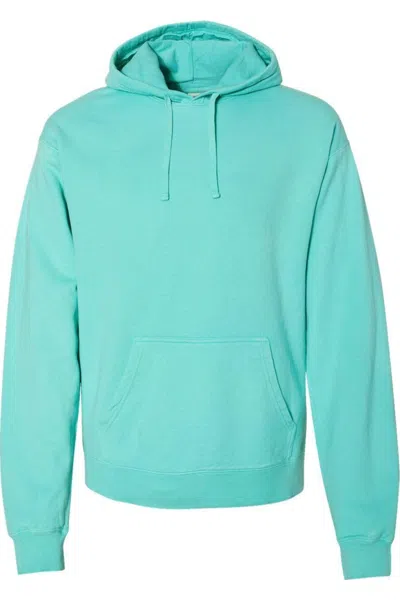 Comfortwash By Hanes Garment-dyed Unisex Hooded Sweatshirt In Green