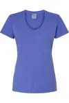 Comfortwash By Hanes Garment-dyed Women´s V-neck T-shirt In Multi