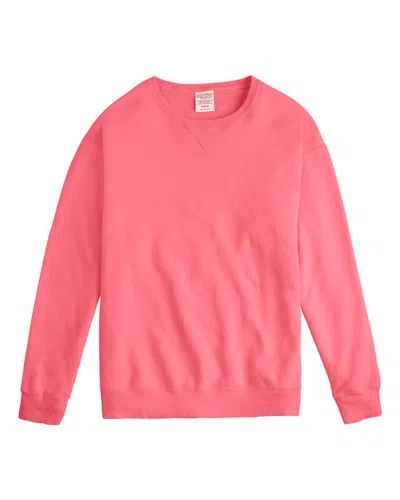 Comfortwash By Hanes Men's Garment-dyed Crewneck Sweatshirt In Multi