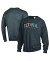 Comfortwash Men's And Women's Gray Iowa Hawkeyes Oversized Pullover Sweatshirt In Gray