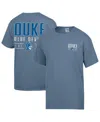 Comfortwash Men's Blue Duke Blue Devils Big Name T-shirt In Blue