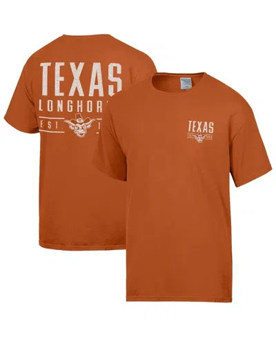 Comfortwash Men's Burnt Orange Texas Longhorns Big Name T-shirt