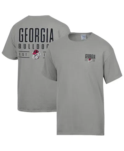 Comfortwash Gray Georgia Bulldogs Big Name T-shirt