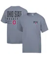 Comfortwash Men's Gray Ohio State Buckeyes Big Name T-shirt In Gray