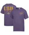 Comfortwash Men's Purple Lsu Tigers Big Name T-shirt In Purple