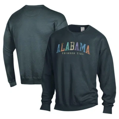 Comfortwash Unisex  Gray Alabama Crimson Tide Oversized Pullover Sweatshirt