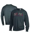 Comfortwash Women's Gray Ohio State Buckeyes Oversized Pullover Sweatshirt In Gray