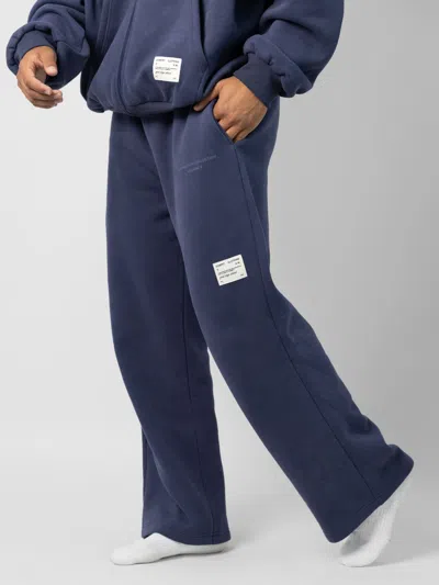 Comfrt Affirmation Straight Leg Sweatpants In Blue