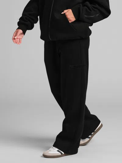 Comfrt Airplane Mode Straight Leg Sweatpants In Blue
