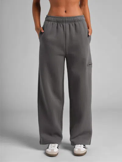 Comfrt Airplane Mode Straight Leg Sweatpants In Gray