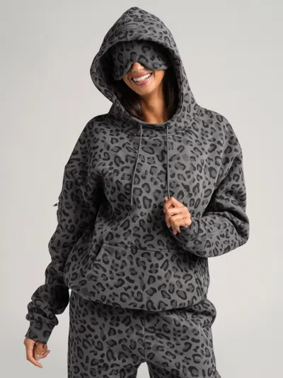 Comfrt Airplane Mode Travel Hoodie In Gray