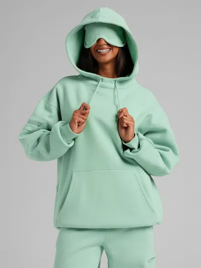 Comfrt Airplane Mode Travel Hoodie – Mega In Green