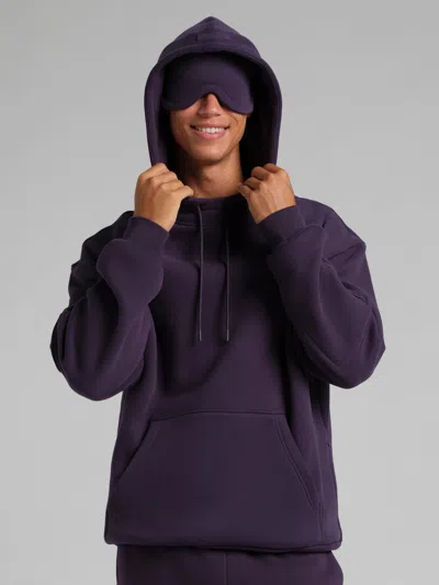 Comfrt Airplane Mode Travel Hoodie – Mega In Blackberry