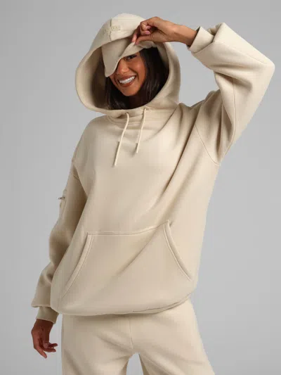 Comfrt Airplane Mode Travel Hoodie – Mega In Neutral