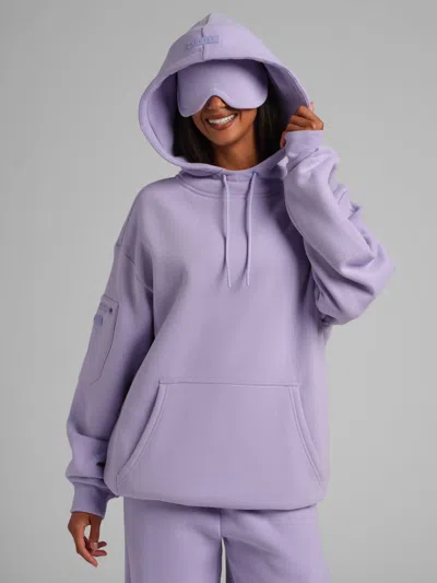 Comfrt Airplane Mode Travel Hoodie – Mega In Purple