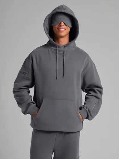 Comfrt Airplane Mode Travel Hoodie – Mega In Gray