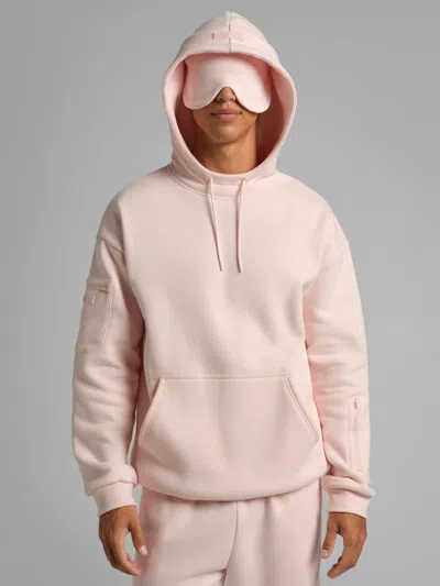 Comfrt Airplane Mode Travel Hoodie In Pink