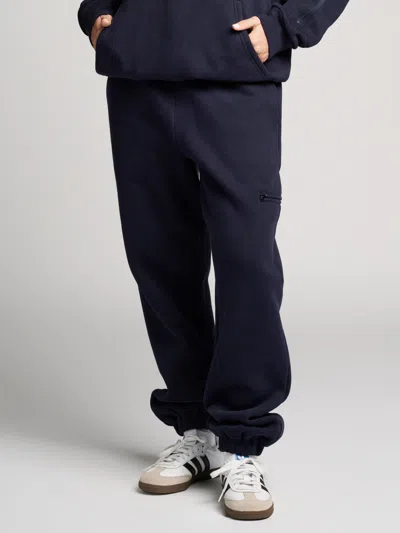 Comfrt Airplane Mode Travel Sweatpants In Blue