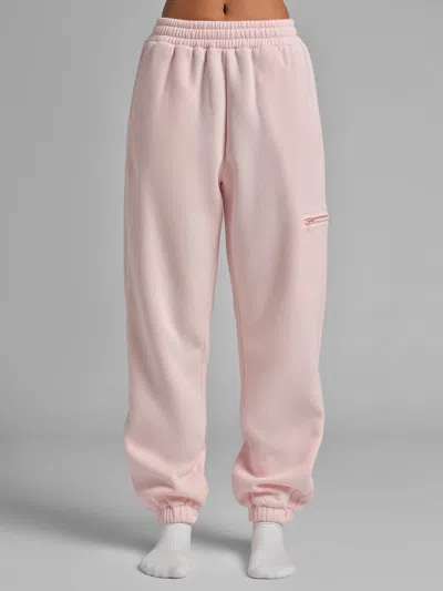 Comfrt Airplane Mode Travel Sweatpants In Pink