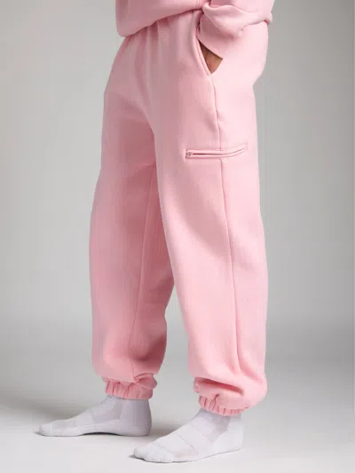 Comfrt Airplane Mode Travel Sweatpants In Pink