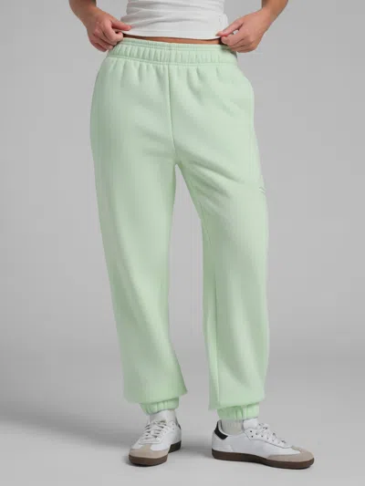 Comfrt Airplane Mode Travel Sweatpants In Pistachio Cream