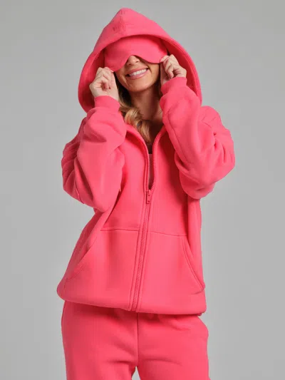 Comfrt Airplane Mode Travel Zip Hoodie – Mega In Bermuda