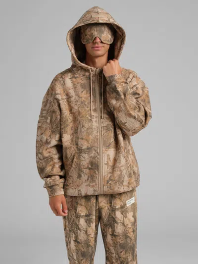 Comfrt Airplane Mode Travel Zip Hoodie – Mega In Neutral