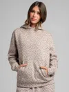 Comfrt Basic Crop Hoodie In Multi