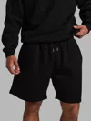 Comfrt Basic Fleece Short In Black