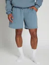 Comfrt Basic Fleece Short In Blue