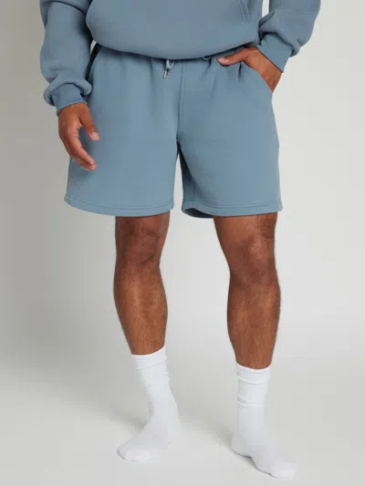 Comfrt Basic Fleece Short In Blue