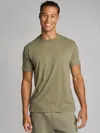 Comfrt Basic Lightweight Tee Shirt In Green
