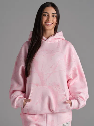 Comfrt Camo Hoodie In Pink
