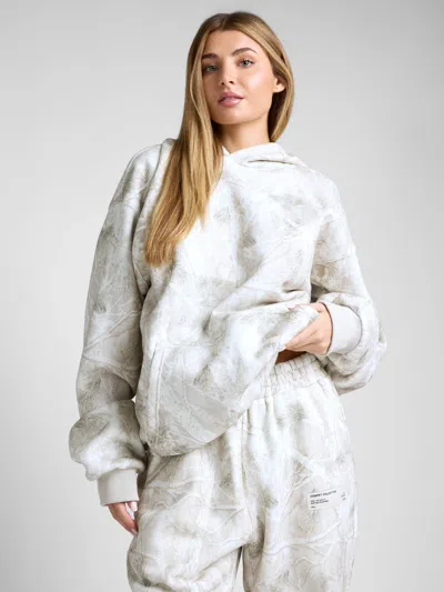Comfrt Camo Hoodie In Silver