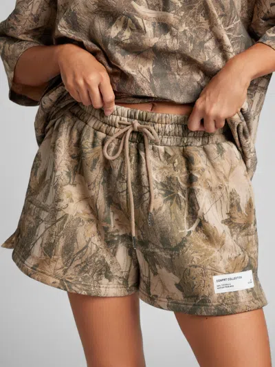 Comfrt Camo Shorts In Multi