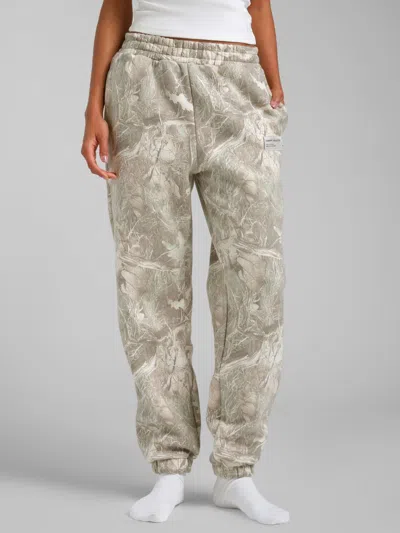 Comfrt Camo Sweatpants In Ash Wood
