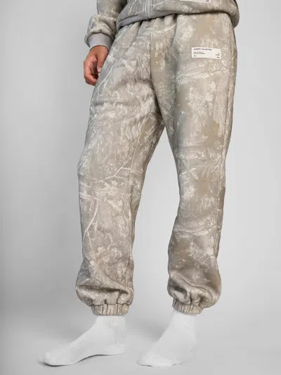 Comfrt Camo Sweatpants In Gray