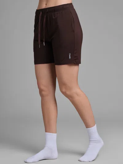 Comfrt Cloud Lounge Shorts In Brown