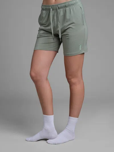 Comfrt Cloud Lounge Shorts In Green
