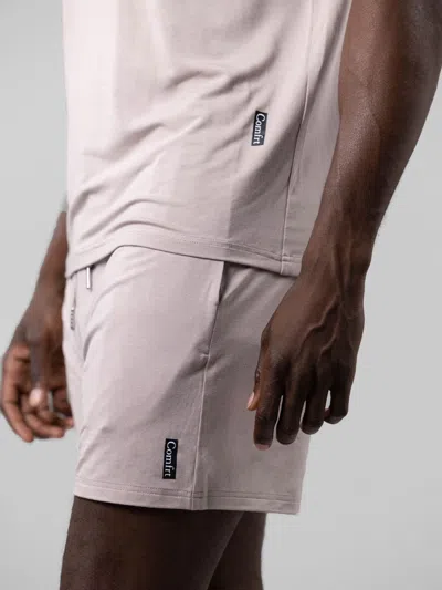 Comfrt Cloud Lounge Shorts In Neutral