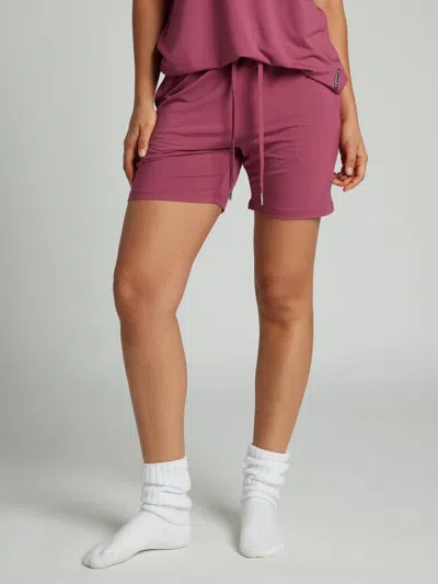 Comfrt Cloud Lounge Shorts In Pink