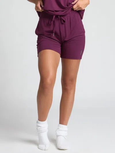 Comfrt Cloud Lounge Shorts In Purple
