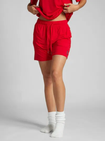 Comfrt Waffle Lounge Short In White