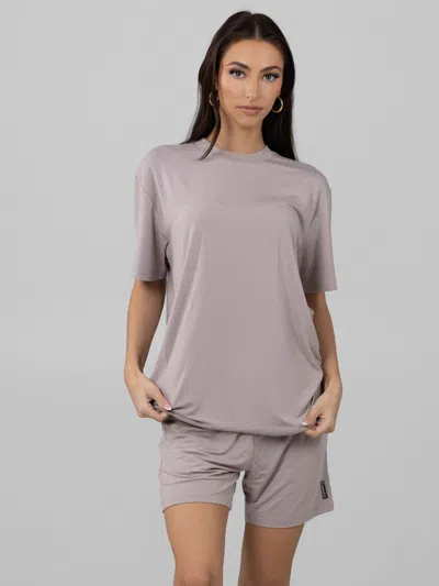 Comfrt Cloud Lounge Tee Shirt In Brown