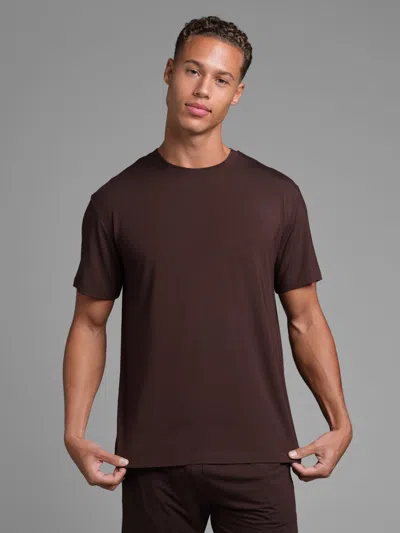 Comfrt Cloud Lounge Tee Shirt In Brown