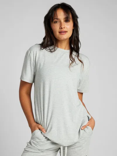 Comfrt Cloud Lounge Tee Shirt In Gray